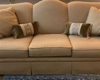 Tan 3 Seater Sofa