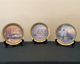 Thomas Kinkade Collector Plates