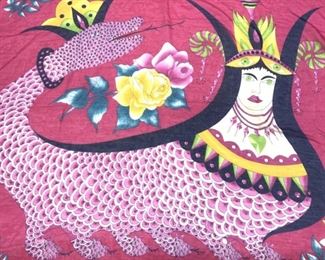 JASMINE Mythical Asian Snake Scarf, Sgn
