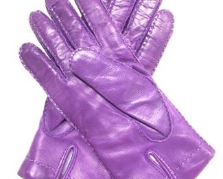 SERMONETA Leather Cashmere Gloves, ITALY
