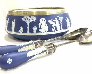 3 pc Neoclassical WEDGWOOD Porcelain Salad Set
