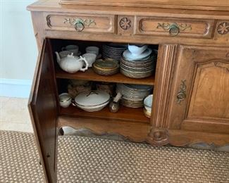 Baker French Provincial China Cabinet