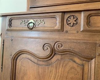 Baker French Provincial China Cabinet