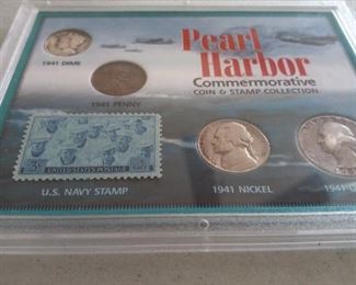 Commermative Pearl Harbor coins 