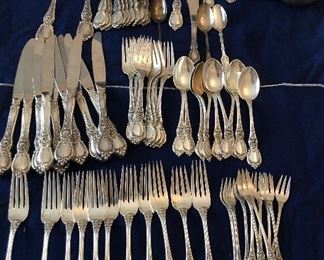 Sterling Silver Flatware Set (1963 Towle Charlemagne) 