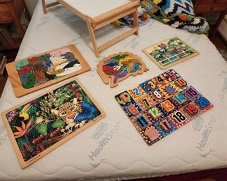 Wood puzzles