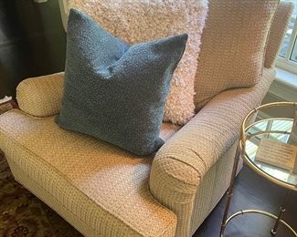 Pair of Theodore Alexander occasional chairs