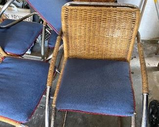 6 of these chairs -they have some rust