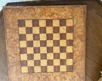 Handmade checkers set