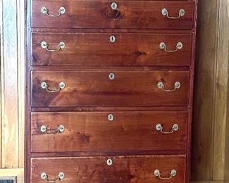 Antique Large Pennsylvania Chest in very good condition for its age! A gorgeous piece of furniture! A grand statement piece!

Measures about 44” x 23” x 65” 