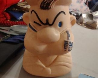 Popeye The Sailor Man Coin Bank 
