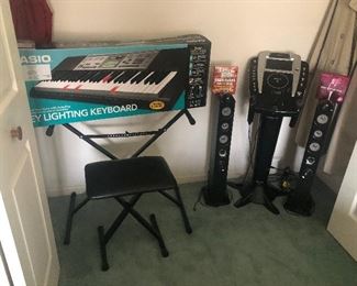 Casio Keyboard, Karaoke Machine