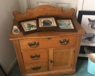 Oak Commode