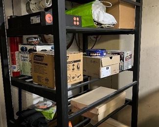 Storage rack and assorted home items
