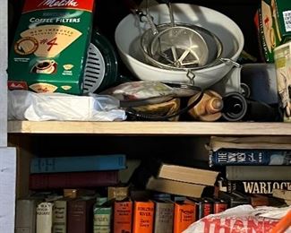 Vintage books and other items from clients Aunt