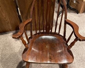 Antique rocker.