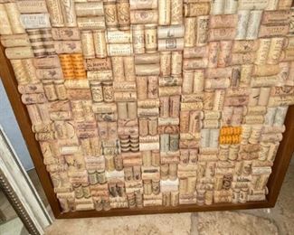 custom wine cork board