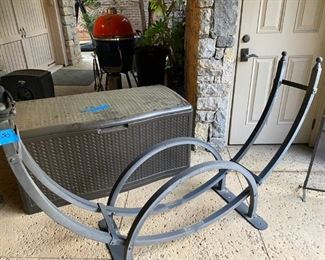 FIREWOOD holder a steal of a deal!