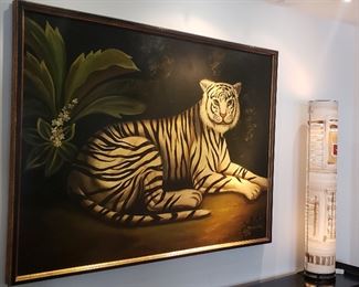 "Tiger" by Reginald Baxter, listed