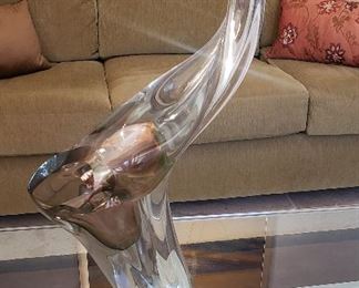 Free-Form Glass Sculpture