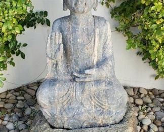 Carved Stone Buddha