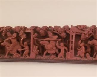 Antique Chinese Battle Carving