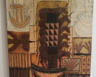 "Seis Toros" Orig. Oil