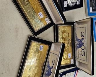 1/4 Pound Silver Bars w/ COA 