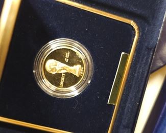 Gold Proof Coin in Box w/COA