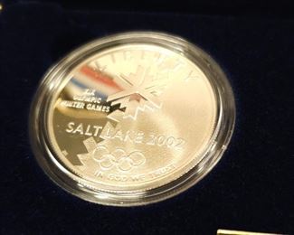 2002 Gold & Silver 2-Coin Proof Set in BOX w/COA