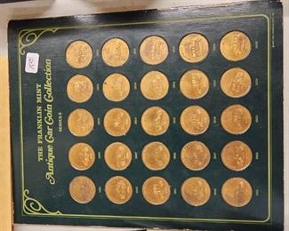 Antique Car Coin Collection - Franklin Mint 