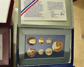 Olympic Coin Set w/ COA 