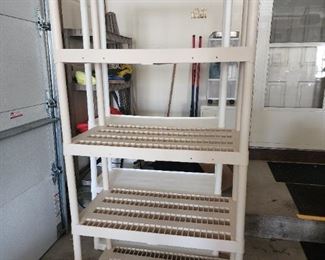 Plastic Shelving Units 