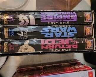 Star Wars VHS Set