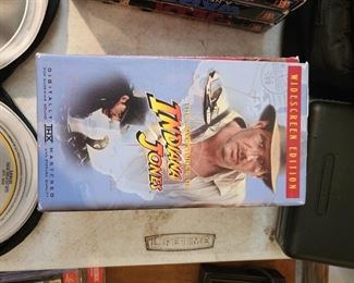 Indiana Jones VHS 