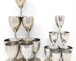 Metawa Holland Pewter Goblets