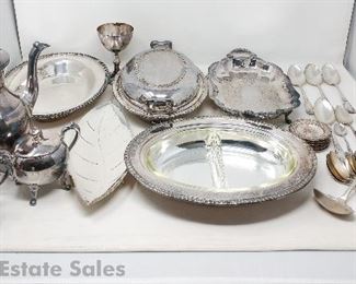 Lot of Silverplate
