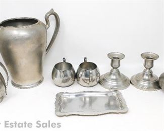 Lot of Pewter