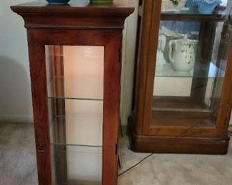 Small lighted curio