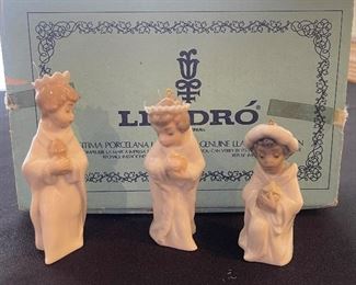 Llardro Three Kings Ornaments MIB with box.