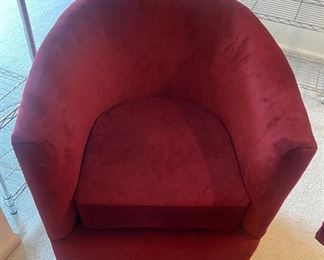 Red Swivel Chair