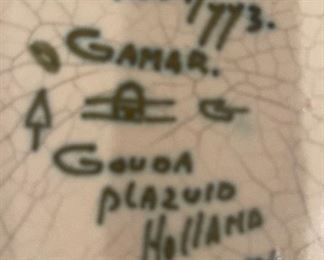 Gouda Holland Pottery