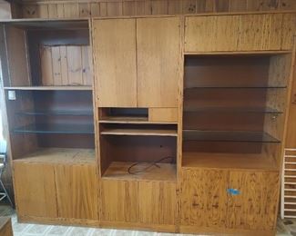 04 Wormy Chestnut Entertainment Center