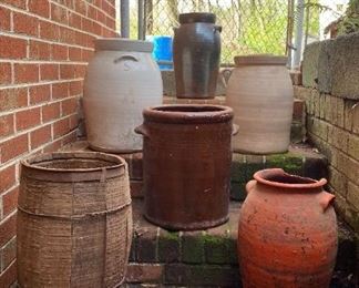 A Lot of Crocks Churns