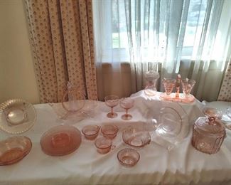 Pink Depression Glass