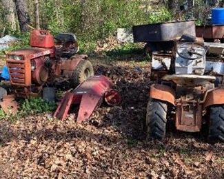 Three Vintage Tractors