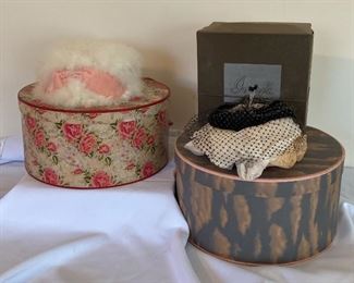 Vintage Hats Hat Boxes