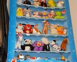 McDonald's Happy Meal display Beanie Babies