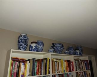 More blue and white ceramics