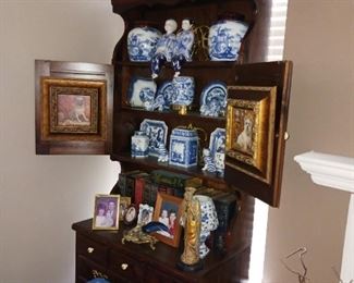 More black and white Oriental themed China